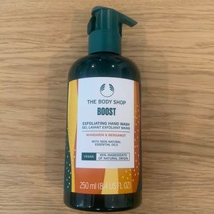 New The Body Shop Boost - Exfoliating Hand Wash (250 ml)